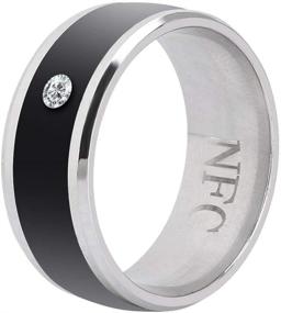 img 4 attached to 💍 Smart Ring - No Charging, Waterproof & Universal Wear; NFC Enabled; Size 7