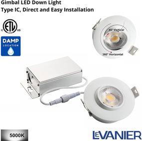 img 2 attached to LeVanier Recessed Rotation Equivalent Dimmable Industrial Electrical for Lighting Components