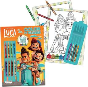 img 2 attached to 🎨 Magic of Disney: Luca Coloring Activity - Mess Free Fun!