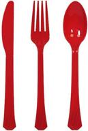 plastic combo cutlery forks spoons logo