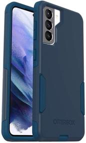 img 4 attached to 📱 OtterBox COMMUTER SERIES Galaxy S21 5G Case - BESPOKE WAY (Blazer Blue/Stormy Seas Blue)