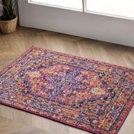 🎀 nuloom pink persian vonda area rug, 3' x 5' - enhance your seo! logo