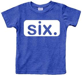 img 2 attached to 👕 SEO-Optimized Birthday Shirt for 6-Year-Old Toddler Boy - Ideal 6th Year Gift - Sixth Year Tshirt