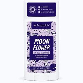 img 1 attached to 🌙 Revive Your Senses with Schmidt's Natural Deodorant in WavesNew Scent - Moon Flower