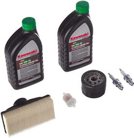 img 1 attached to Повысьте производительность с помощью набора Kawasaki 99969-6423 Power Tune-upKit в гламурном черном цвете.