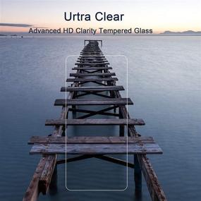 img 1 attached to Ailun Galaxy A21 Screen Protector - 3 Pack, Tempered Glass, Ultra Clear, Anti-Scratch, Case Friendly