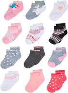 👧 set of 12 shorty socks for little cherokee girls logo