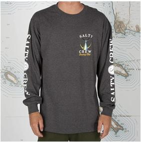 img 2 attached to Salty Crew Tailed Sleeve T Shirt: Ultimate Comfort and Style for Saltwater Enthusiasts