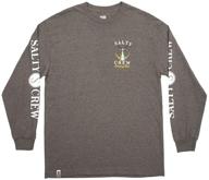 salty crew tailed sleeve t shirt: ultimate comfort and style for saltwater enthusiasts logo