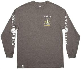 img 4 attached to Salty Crew Tailed Sleeve T Shirt: Ultimate Comfort and Style for Saltwater Enthusiasts