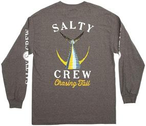 img 3 attached to Salty Crew Tailed Sleeve T Shirt: Ultimate Comfort and Style for Saltwater Enthusiasts