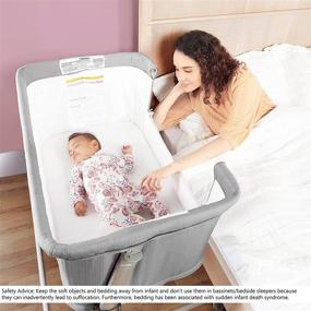 img 3 attached to Dream Me Bassinet Portable Friendly