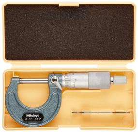 img 1 attached to 📏 Mitutoyo 103-177 Baked Enamel Micrometer with Graduation