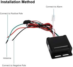 img 2 attached to 🔒 Anti-Theft Alarm System with Remote Control & Engine Start for Motorcycle Security