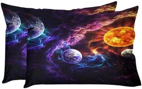 img 2 attached to Bedding Printed Comforter Microfiber Universe