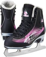 ultima softec rave women's/girls figure skates by jackson логотип