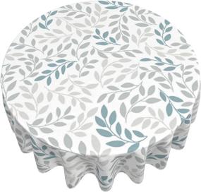 img 1 attached to 🍽️ Wrinkle Resistant Tablecloth: Elevate Your Tabletop Decor with Ease