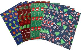 img 1 attached to BULKYTREE Christmas Wrapping Paper: Fun and Colorful Gift Wrap for Kids Boys Girls Baby - 12 Folded Sheets with 4 Cute Xmas Designs - Recyclable Materials, 20 Inch X 29 Inch Per Sheet