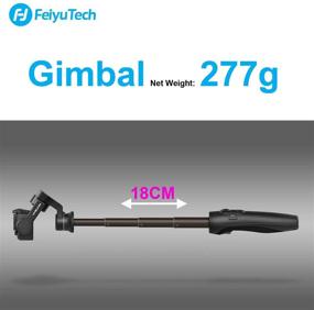 img 1 attached to 📸 FeiyuTech Vimble 2A: 3-осевой стабилизатор камеры активности для GoPro Hero 8/7/6/5 с WiFi, сэлфи-палкой, удлиненным штативом и штативом - идеально подходит для SJCAM и YI-CAM.