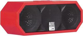 img 1 attached to 🔴 Обновленный акустическая система Altec Lansing IMW448 Jacket H2O 3 с плавающей функцией Bluetooth водонепроницаемый динамик - красный