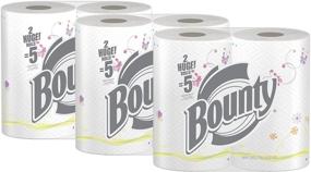 img 3 attached to 🧻 Bounty Huge Roll, Print: Shop for the Best 6 Count Deals!