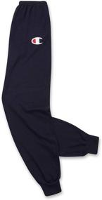 img 2 attached to 👖 Champion Men's Big and Tall Logo Loungewear Waffle Thermal Jogger Sweatpants