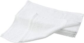 img 2 attached to 🧽 Superio Terry Towel White Cloths: 100% Cotton 12" Cleaning Rags for Multi-Purpose Use