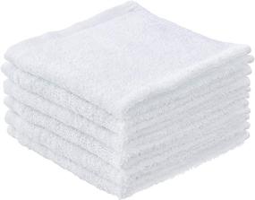 img 4 attached to 🧽 Superio Terry Towel White Cloths: 100% Cotton 12" Cleaning Rags for Multi-Purpose Use