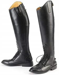 img 2 attached to 👍 Top-rated EQUISTAR Kids All Weather Field Boots for Unmatched Durability and Comfort