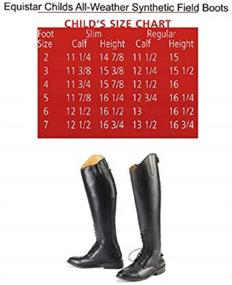 img 1 attached to 👍 Top-rated EQUISTAR Kids All Weather Field Boots for Unmatched Durability and Comfort