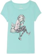 french toast girls sleeve graphic active clothing for girls logo