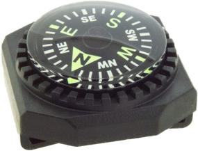 img 4 attached to Sun Company Wrist Compass Slip-On - Highly Visible Watch Band or Paracord Survival Bracelet Compass