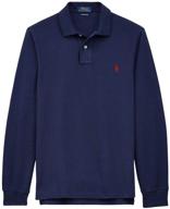 👔 мужская одежда polo ralph lauren sleeve newport navy: вечный стиль для современного джентльмена логотип