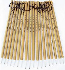 img 3 attached to Calligraphy Painting 23 5 24Cm Natural Bamboo Holder Available