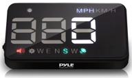 🚗 enhance your driving experience with the pyle 3.5’’ car hud - head-up display multi-color screen projector for vehicle speed & gps navigation compass - phud12 logo