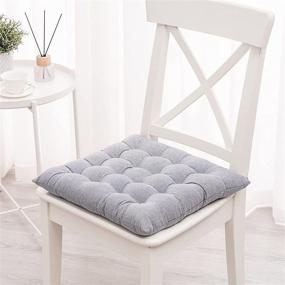 img 3 attached to Квадратные кухонные хлопковые подушки RECYCO