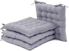 img 4 attached to Квадратные кухонные хлопковые подушки RECYCO
