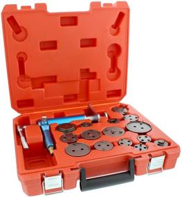 img 4 attached to 🔧 ABN Caliper Piston Compressor Tool Set - 16-pc Pneumatic Brake Caliper Kit for Air Brake Tools and Compressing Brake Pistons