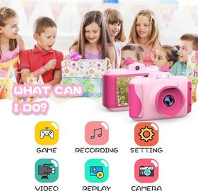 img 3 attached to 📸 Toddler Digital Camera - CAMFUN, Perfect for Birthdays!