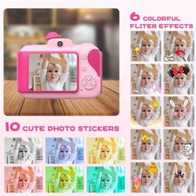 img 2 attached to 📸 Toddler Digital Camera - CAMFUN, Perfect for Birthdays!