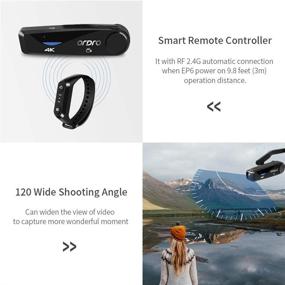 img 1 attached to 📹 ORDRO EP6 Head Camcorder: 4K Video Camera with Full HD 1080P 60FPS, FPV Capabilities - Ideal for Vlogging and Recording