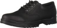 academie gear tuffex oxford brown boys' shoes logo