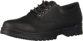 img 4 attached to Academie Gear TUFFEX Oxford Brown Boys' Shoes