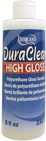 img 1 attached to Enhanced Durability - DecoArt Americana High Gloss Varnish 8oz for Optimal Clear Finish