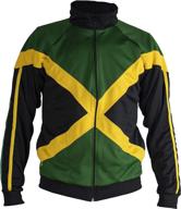 authentic jamaican sleeved reggae zip up sports & fitness логотип