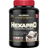 hexapro ultra premium quality sustained release protein sports nutrition logo