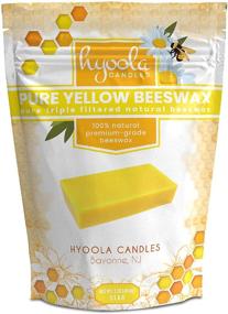 img 3 attached to 🐝 Hyoola Yellow Beeswax Block - Premium 100% Natural Cosmetic Grade - 1 Pound Pure Beeswax Bars - Triple Filtered Easy Melt Sticks