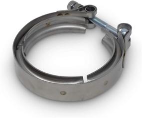 img 2 attached to 🔧 Kraken Automotive 3 Inch V Band Clamp - Premium 304 Stainless Steel SS - Universal fit for Downpipes, Manifolds, and Exhaust Systems