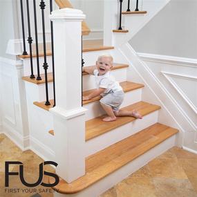 img 3 attached to 🚧 Clear Non-Slip Stair Treads - Safety Anti-Slip Stair Grips for Wood Floors - Prevent Slips on Slippery Surfaces - 15 PEVA Non-Skid Tape (4x24)