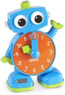 🕙 tock the learning clock: interactive educational toy clock for toddlers (ages 3+) logo